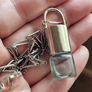 White brass handmade Alder + Ash necklace